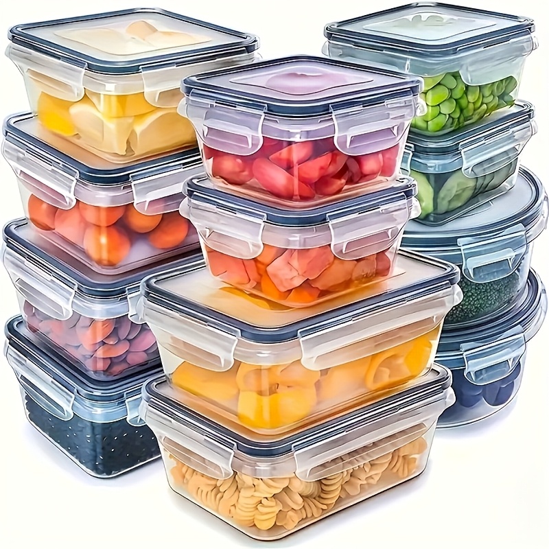 Health Wellness Lifestyle - Set da 8 Pezzi: 4 Contenitori