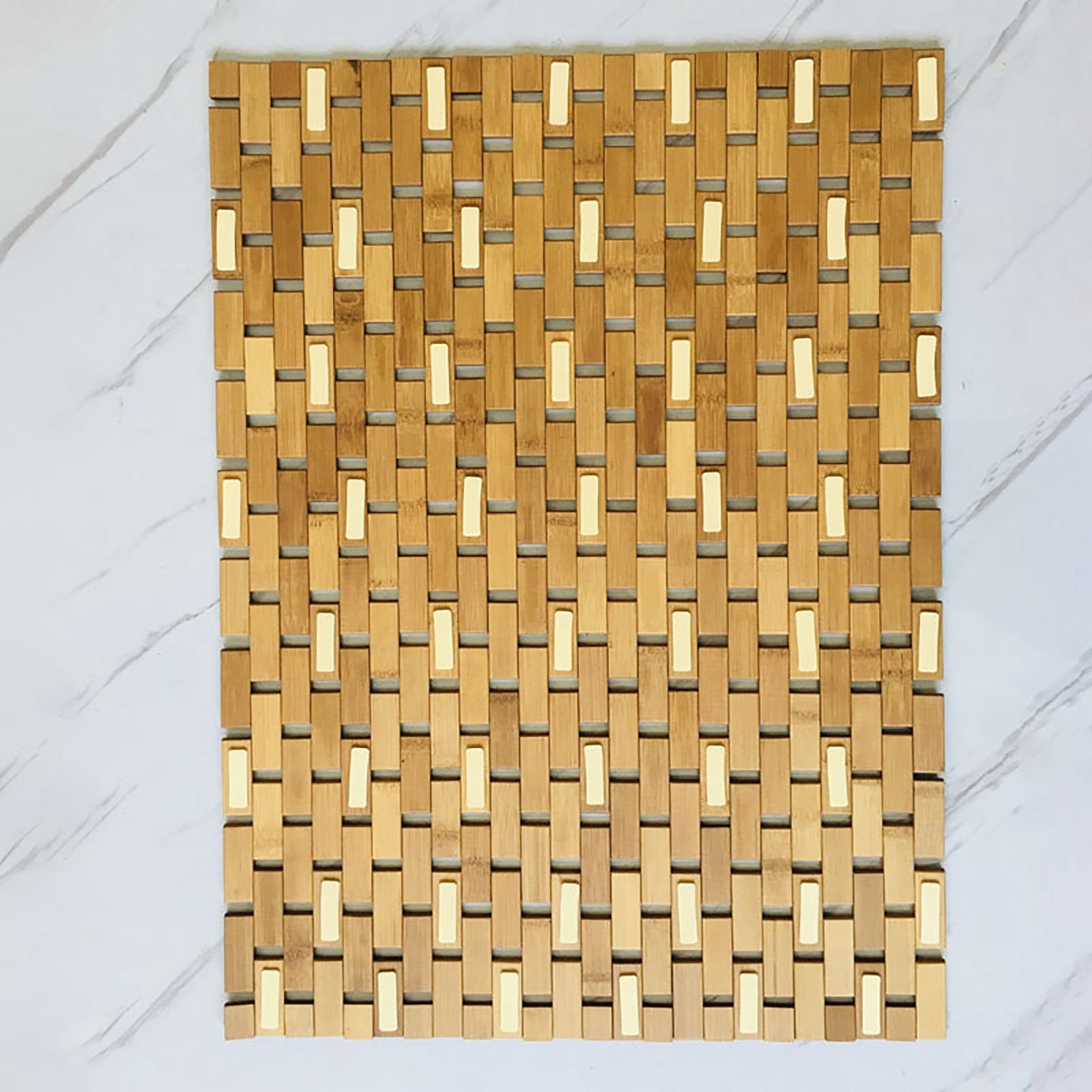 Tappetino da bagno in legno di - Bamboo Bath Mat recensione e prezzo
