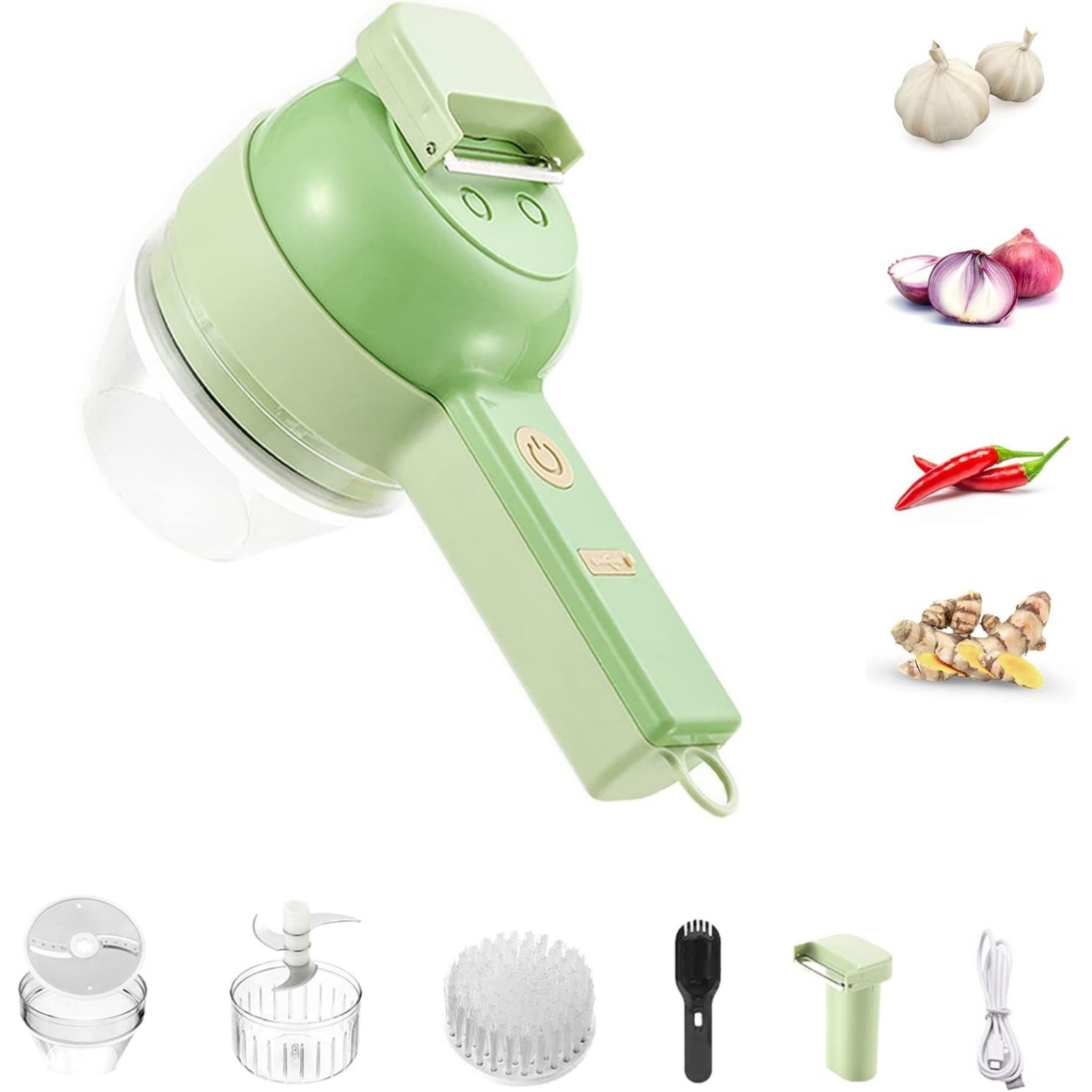Set Tritatutto Elettrico 4 in  - Health Wellness Lifestyle recensione e prezzo