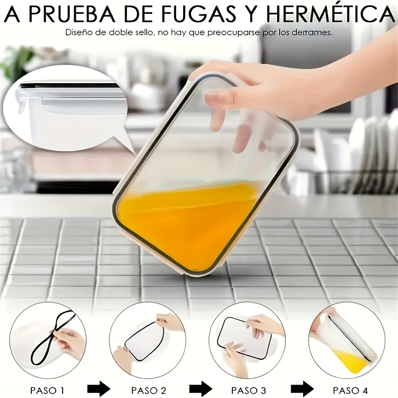 Set da 8 Pezzi: 4 Contenitori  - Health Wellness Lifestyle recensione e prezzo